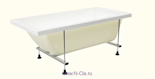 Метакам Стандарт — 170x70 ванна с монтажным комплектом в Батайске